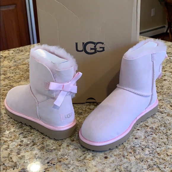 mini bailey bow ii boot pink